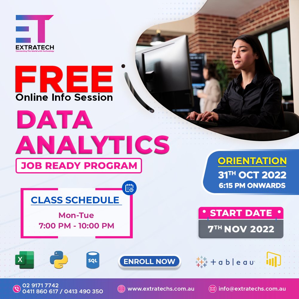 ExtraTech - 𝐌𝐨𝐬𝐭 𝐚𝐰𝐚𝐢𝐭𝐞𝐝 𝐚𝐧𝐝 𝐢𝐧-𝐝𝐞𝐦𝐚𝐧𝐝 𝐉𝐨𝐛 𝐑𝐞𝐚𝐝𝐲 𝐏𝐫𝐨𝐠𝐫𝐚𝐦! Pre-enrolment ...