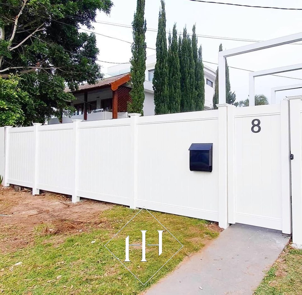 Our Full privacy range of PVC fences... - Hampton Homewares