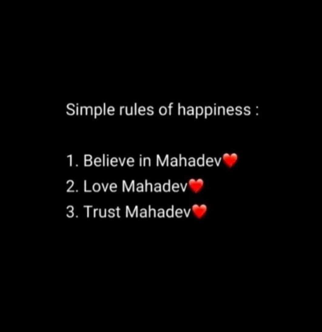 🕉️ I ️ MAHADEV 🕉️ - Devotee Of Mahadev