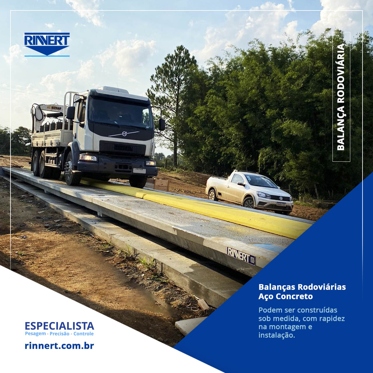 A Balança Aço Concreto Modular é um... - Balanças Rinnert | Facebook