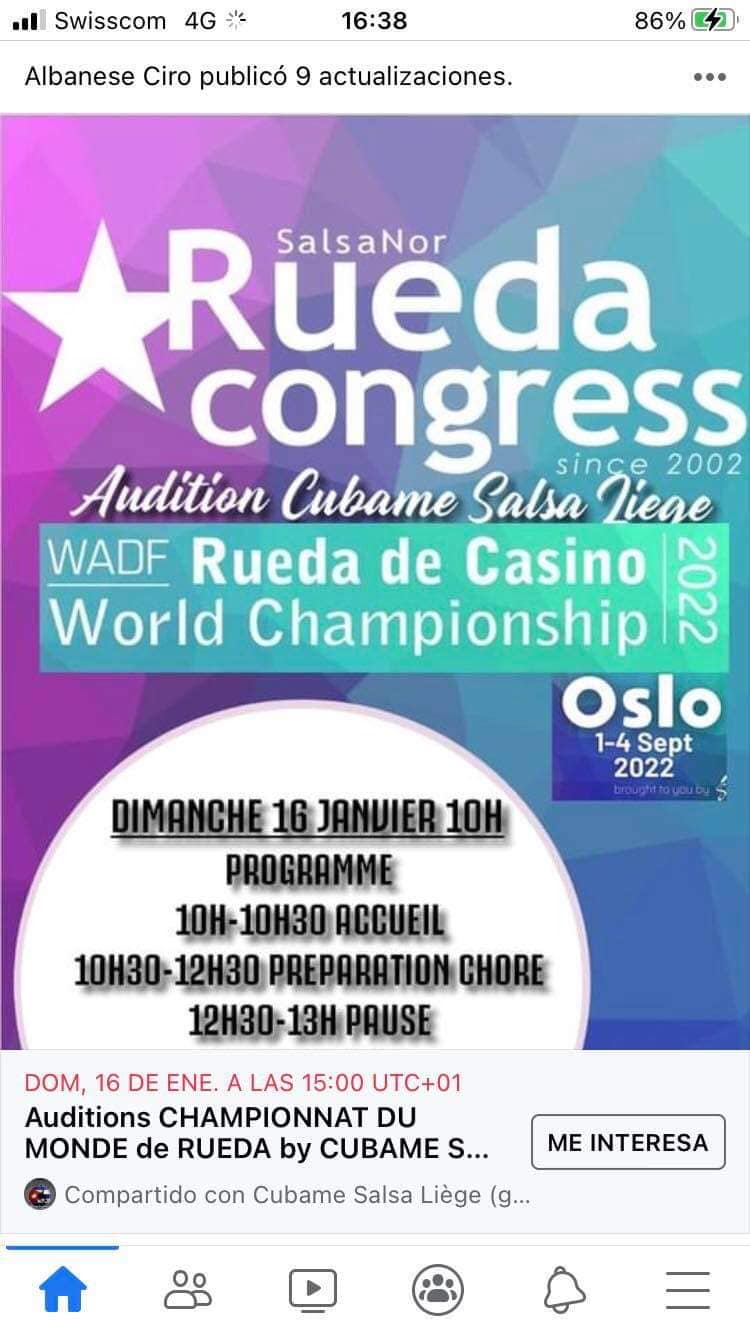 Rueda de Casino WADF World Championship - Home | Facebook