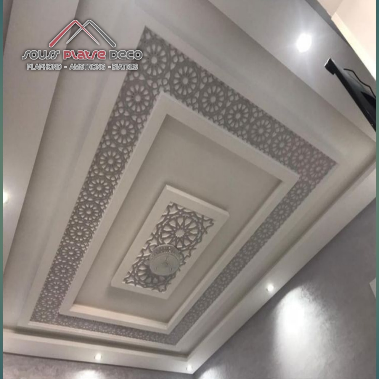 Souss platre déco - 🔸ديكور جبس مودرن للمطابخ #gypsumceiling #bishop ...