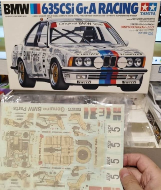Tamiya 1/24 BMW M635csi, hope you like it 🇲🇨