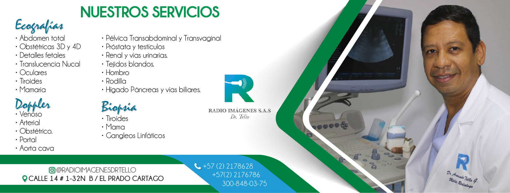 Radio Imágenes Dr. Tello | Cartago