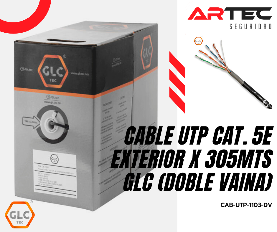 Artec Seguridad - 🗣 Cable Utp Cat. 5E Exterior X 305Mts... | Facebook