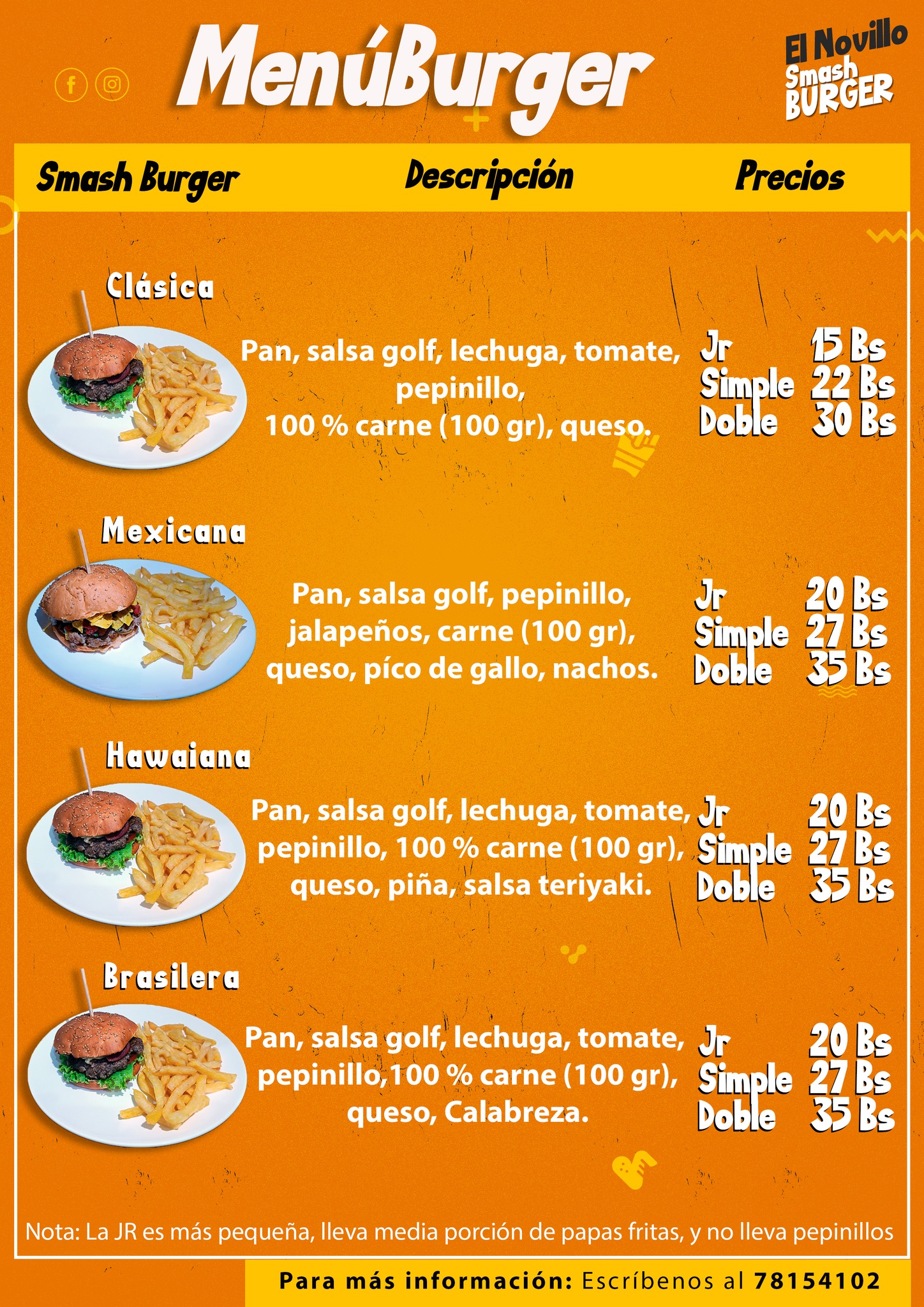 Novillo Burger