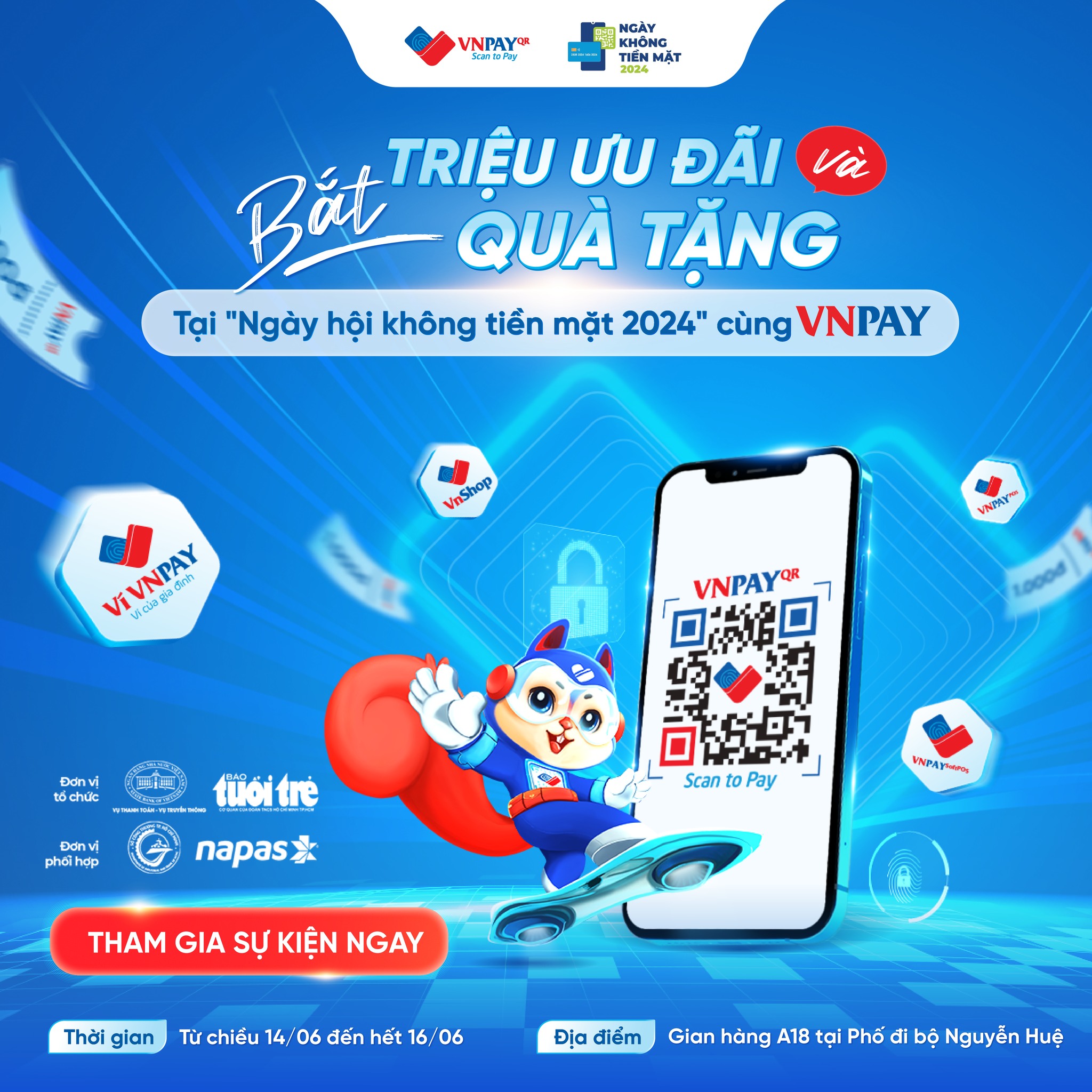 VNPAY-QR - 🔥 “Bắt” trọn triệu deal 1k và quà tặng tại... | Facebook