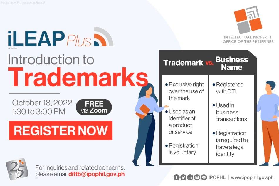 Intellectual - Apart from registering your business name with DTI ...