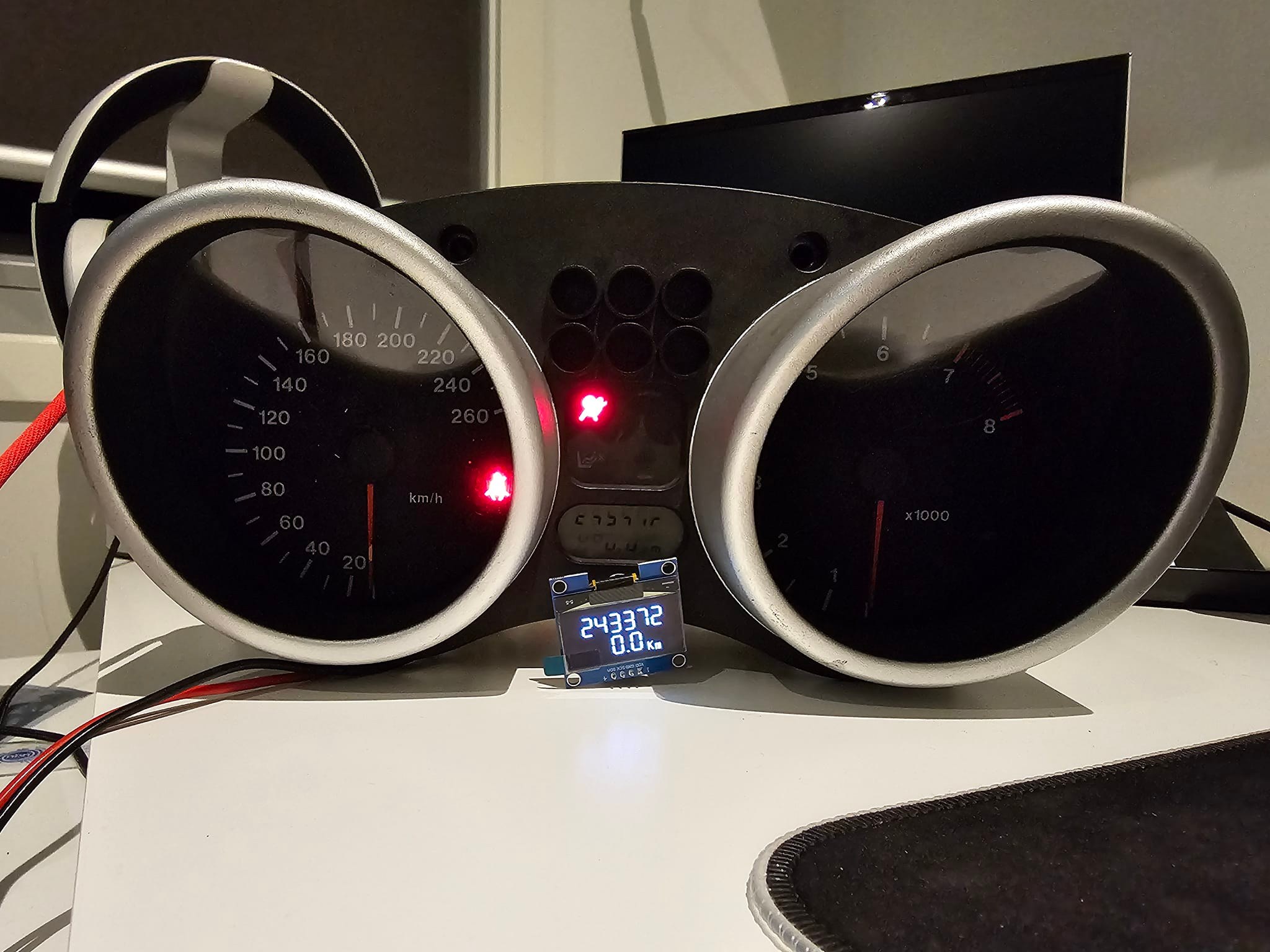 New display in the works. Wanted to make other spectrums more visible.