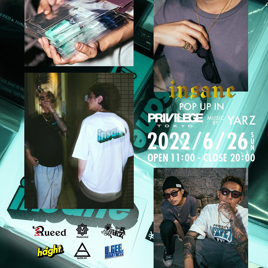 Lafayette TOKYO - . INSANE POP UP at PRIVILEGE TOKYO...