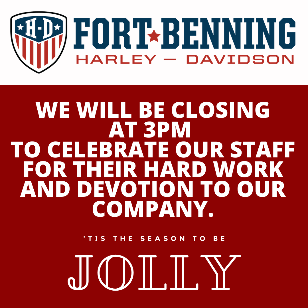 Rally Point Harley-Davidson - Just a reminder that Fort Benning Harley ...