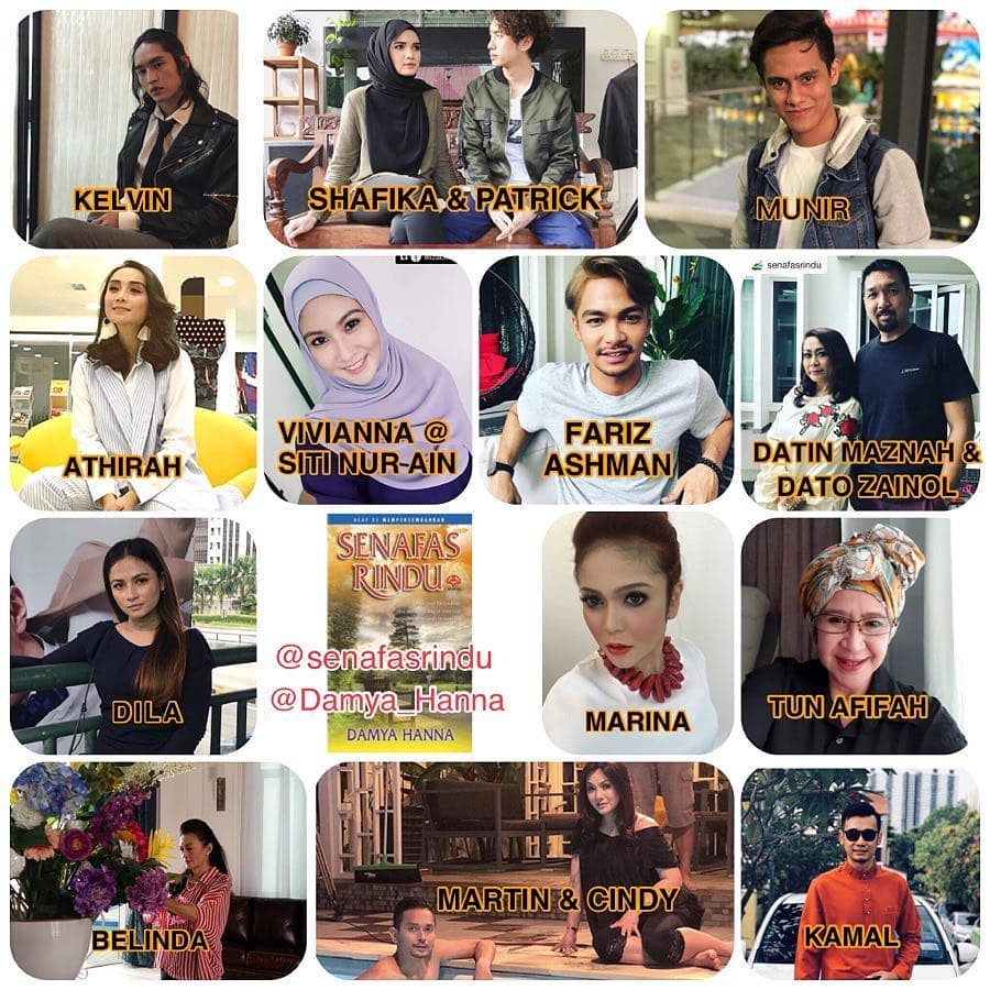 Skylovers Akan Datang Drama Adaptasi Novel Senafasrindu 20 Episod Terbitan Penacreativepictures Untuk Slot Megadrama Astroria Arahan Amorizan Produser Zielajalil Penulis Skrip Amka Ahmad Rozierashid69 Penulis Novel Damya Hanna