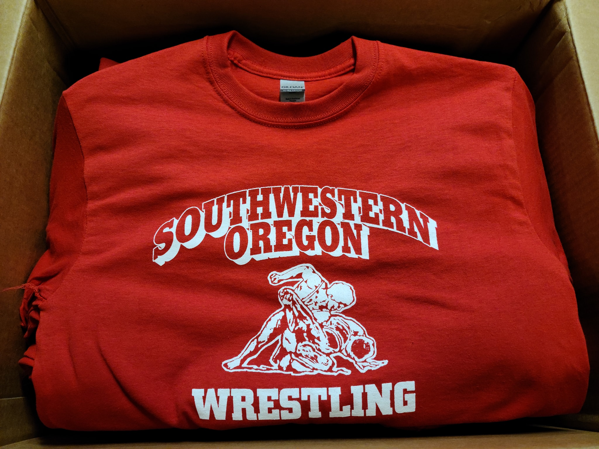 New ones out for SWOCC Wrestling. - Screen Print Graphics