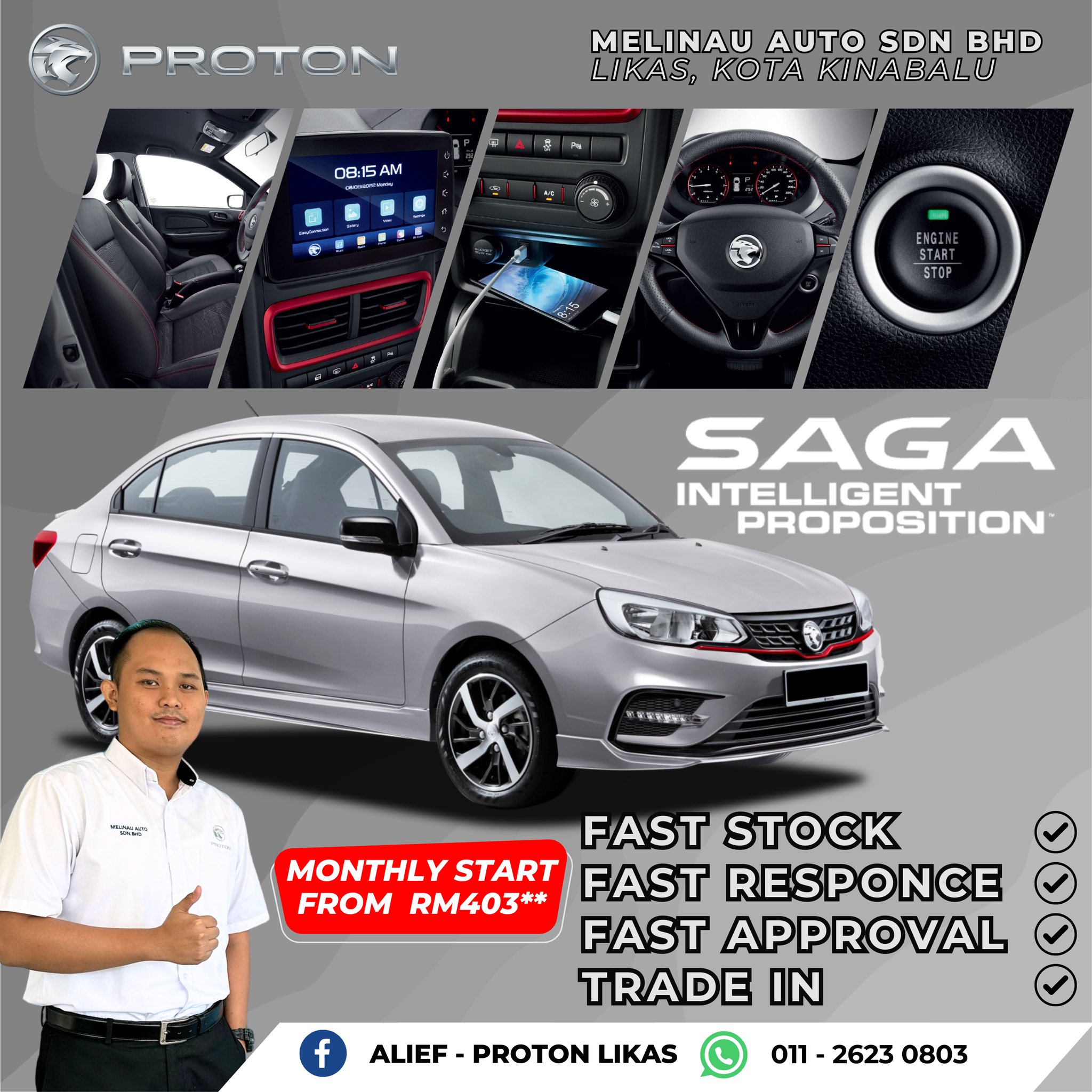 Proton Melinau Auto KK - Alief | Kota Kinabalu
