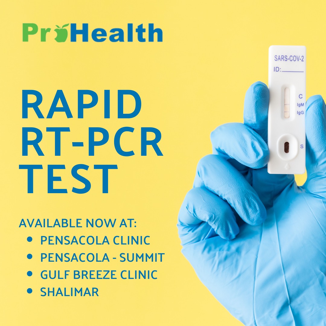 ProHealth - 🚨 Rapid RT-PCR COVID Test is now available at... | Facebook