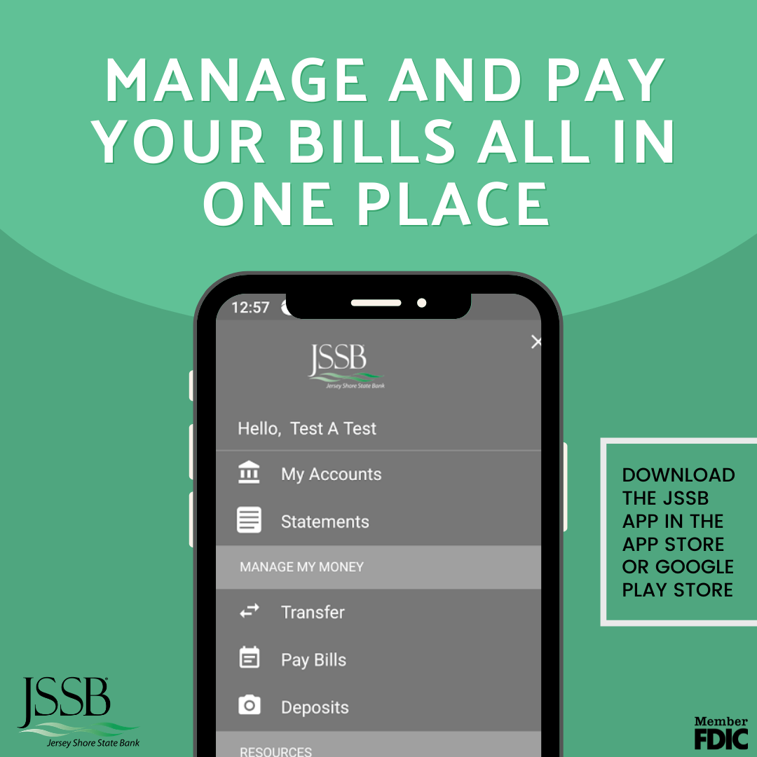 Manage your bill pay all in one... - Jersey Shore State Bank | Facebook