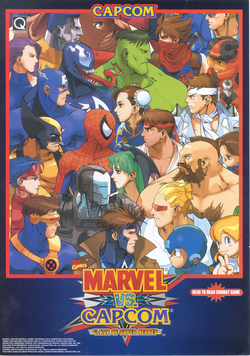 Marvel vs Capcom: Clash of Super Heroes (1998)