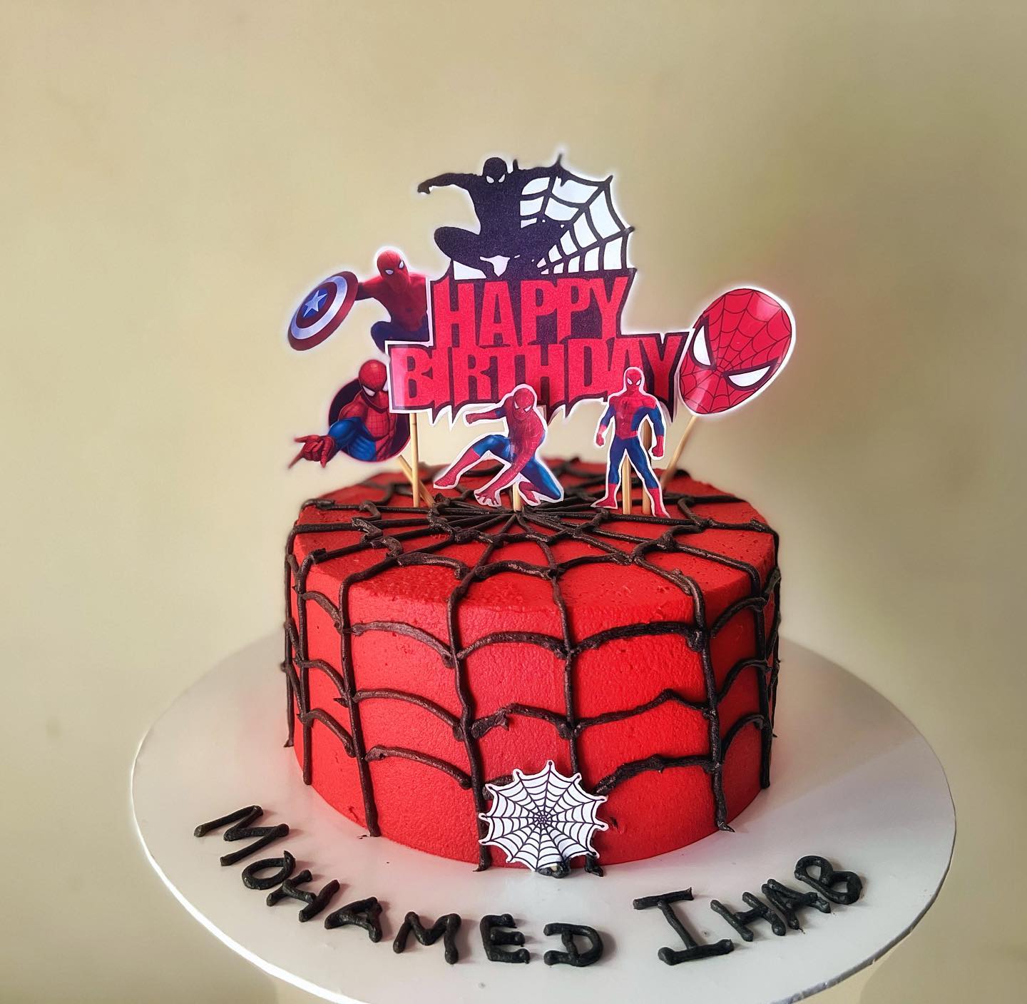A spidey cake for a 3rd... - Cake Craving Dharga Town | Facebook