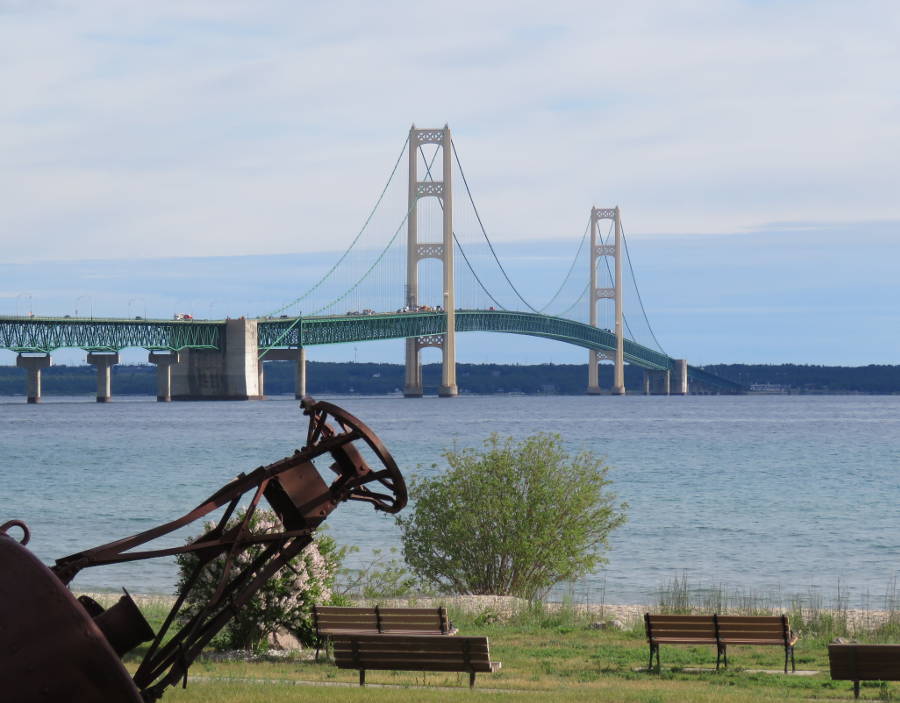 MightyMac.org - The Mighty Mac from Alexander Henry Park in Mackinaw ...