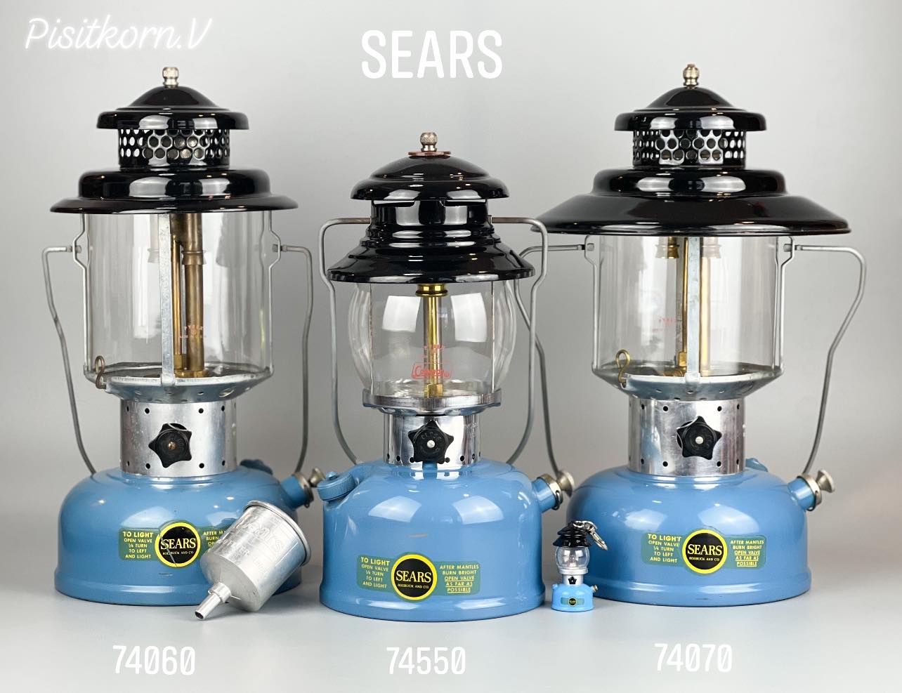 Sears is the Coleman name brand lanterns. 1964 - 1978