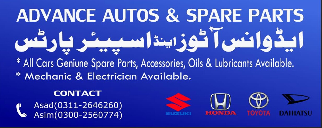 Advance Autos & Spare Parts | Karachi