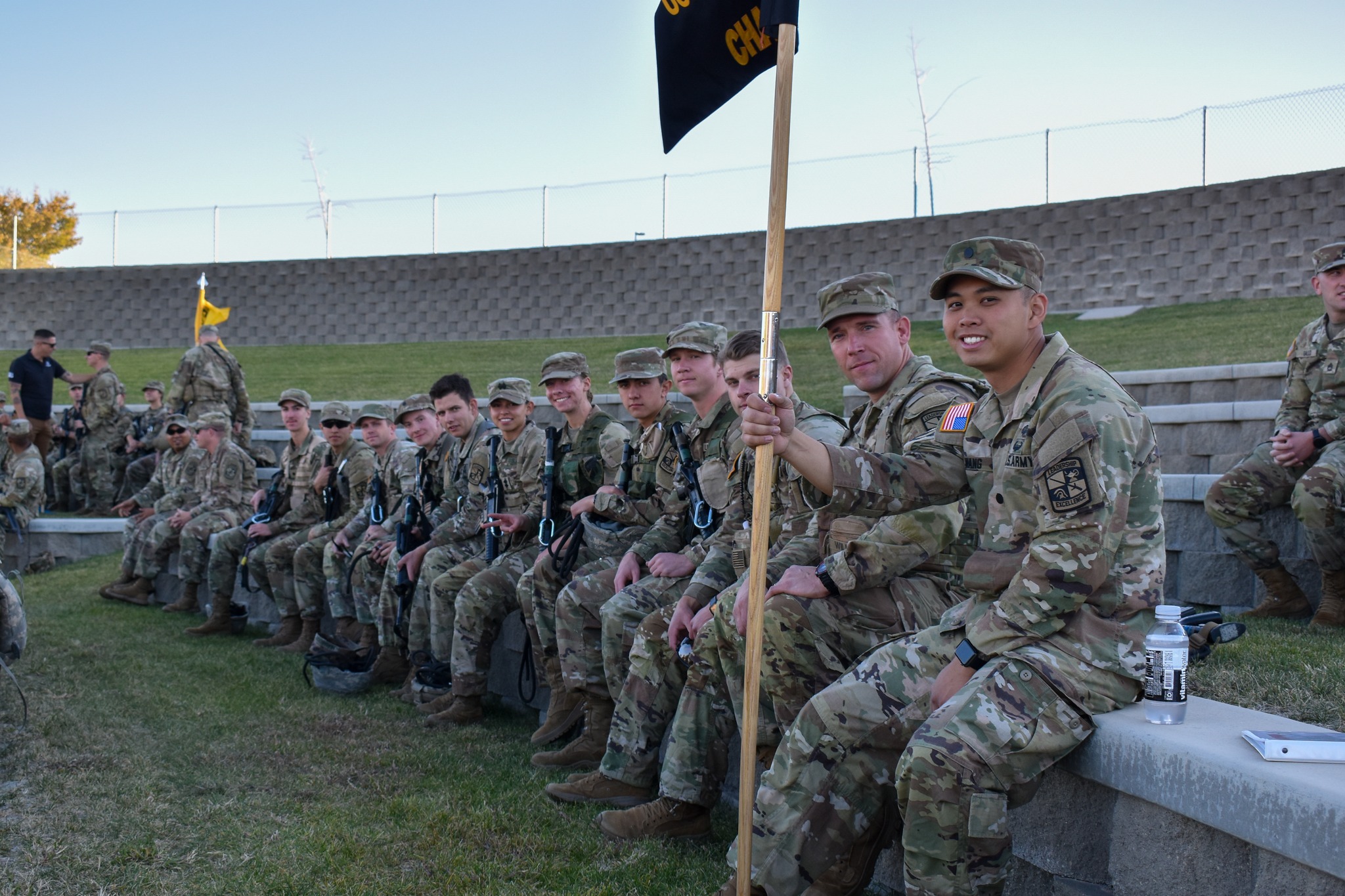 UCCS Army ROTC - The rope bridge is finished and the...