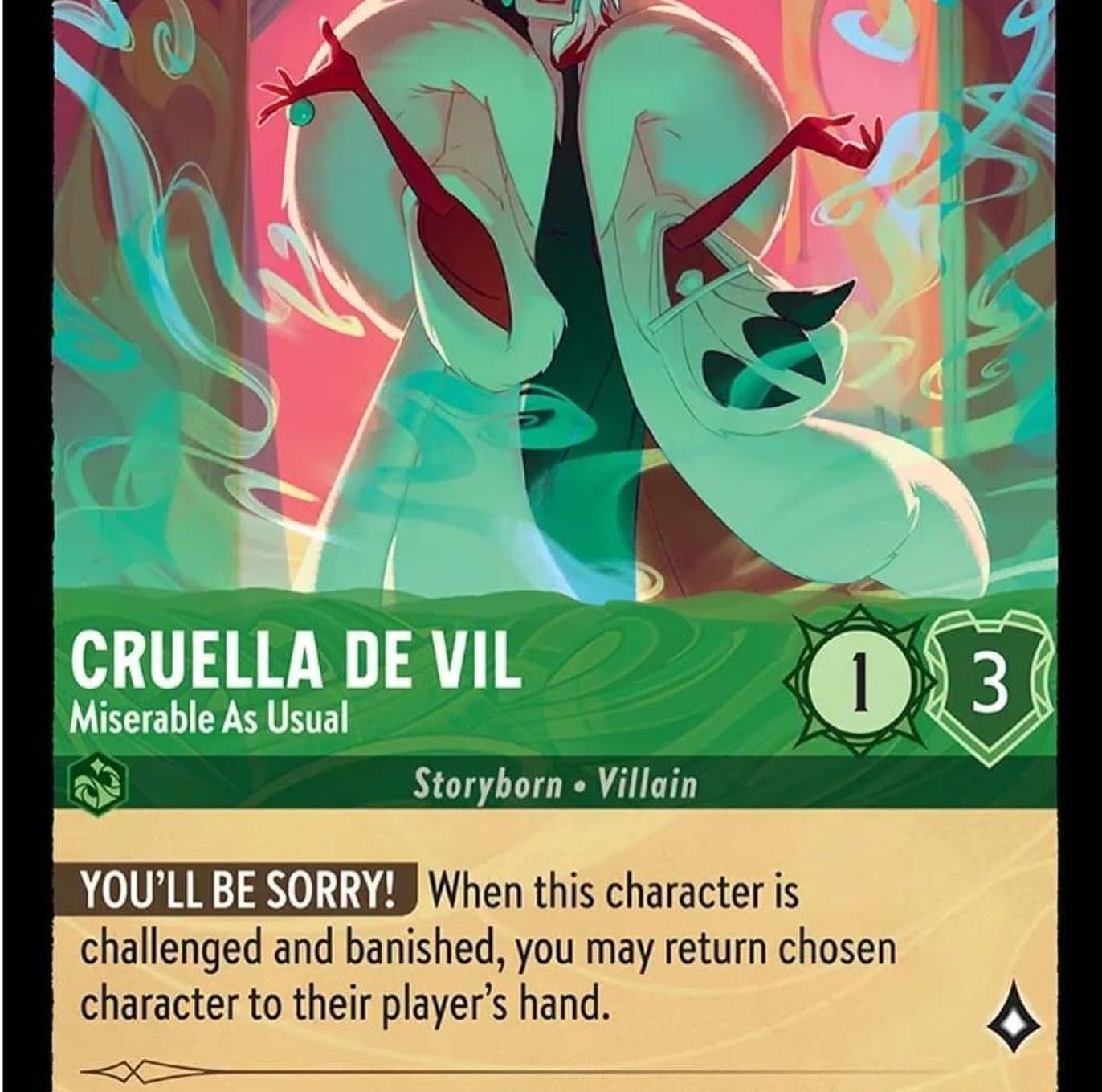 Disney Lorcana TCG reveals Maleficent and Diablo character cards