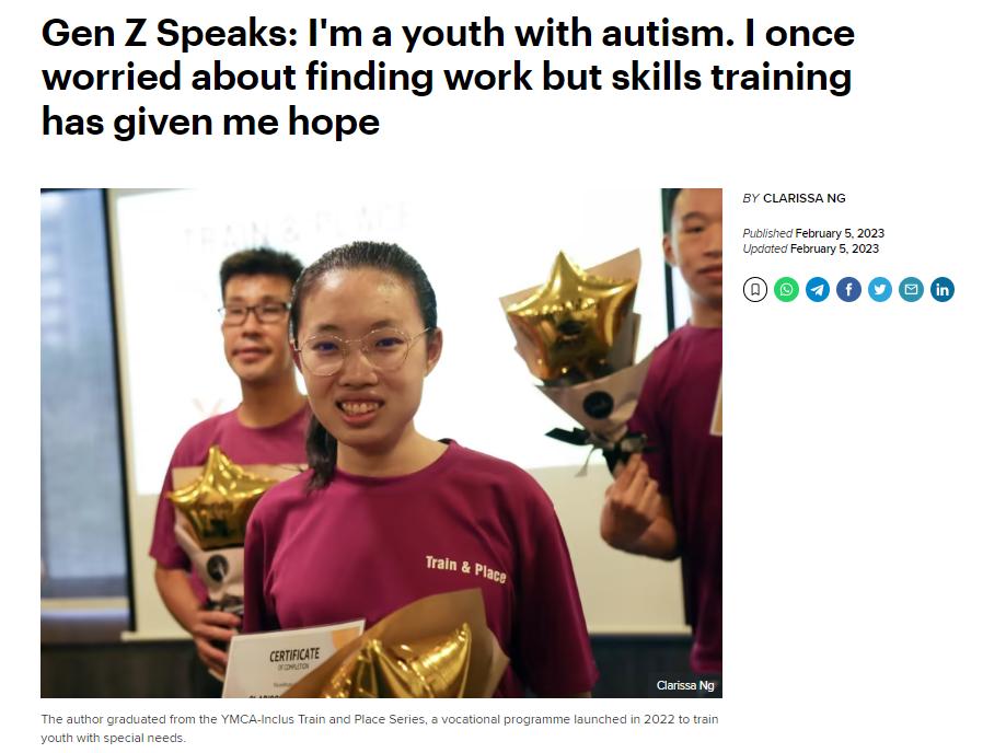 YMCA - Kudos to our client with special needs, Clarissa, who has worked ...