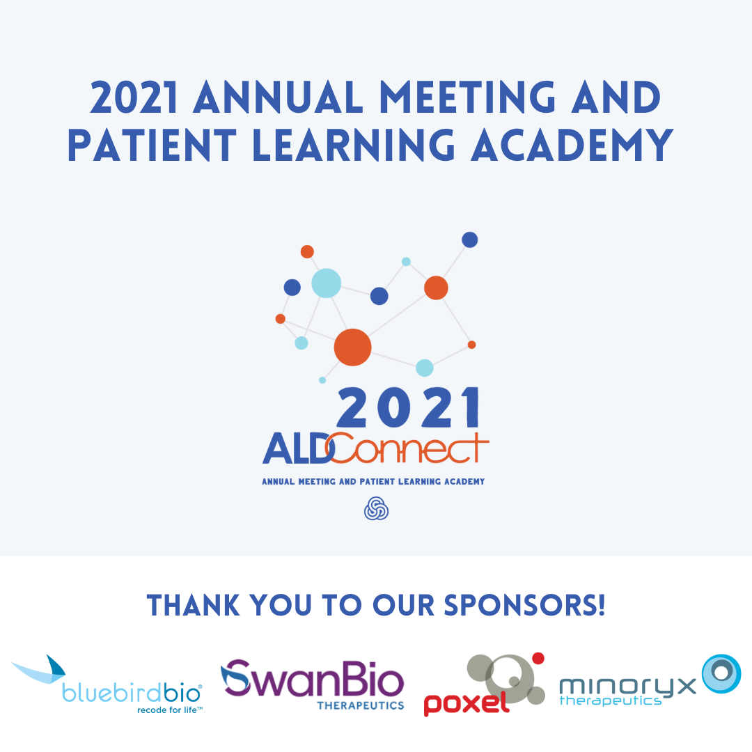 ALD - Three days until our 2021 Annual Meeting and Patient Learning ...