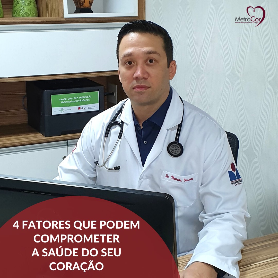 MetroCor - Instituto Metropolitano do Coração - 👨‍⚕️Existem fatores que ...