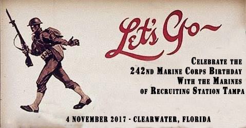 Marine Corps Recruiting Tampa - Come celebrate the 242nd Marine Corps ...