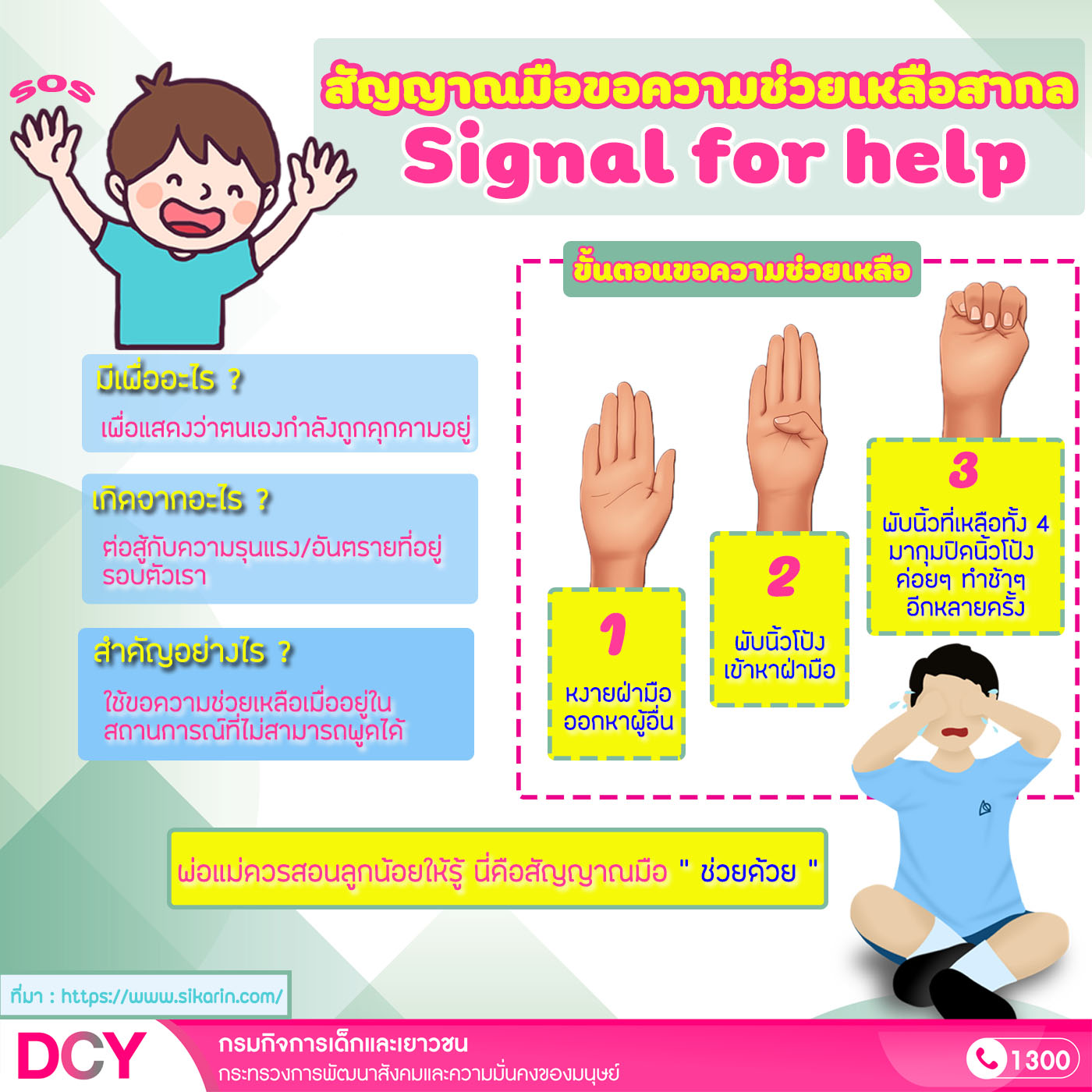 📣วันนี้ DCY มีความแนะนำ Signal... - กรมกิจการเด็กและเยาวชน