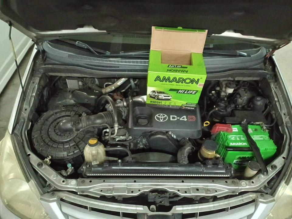 Toyota Innova Amaron battery... - Crank Auto Locksmith Baguio | Facebook