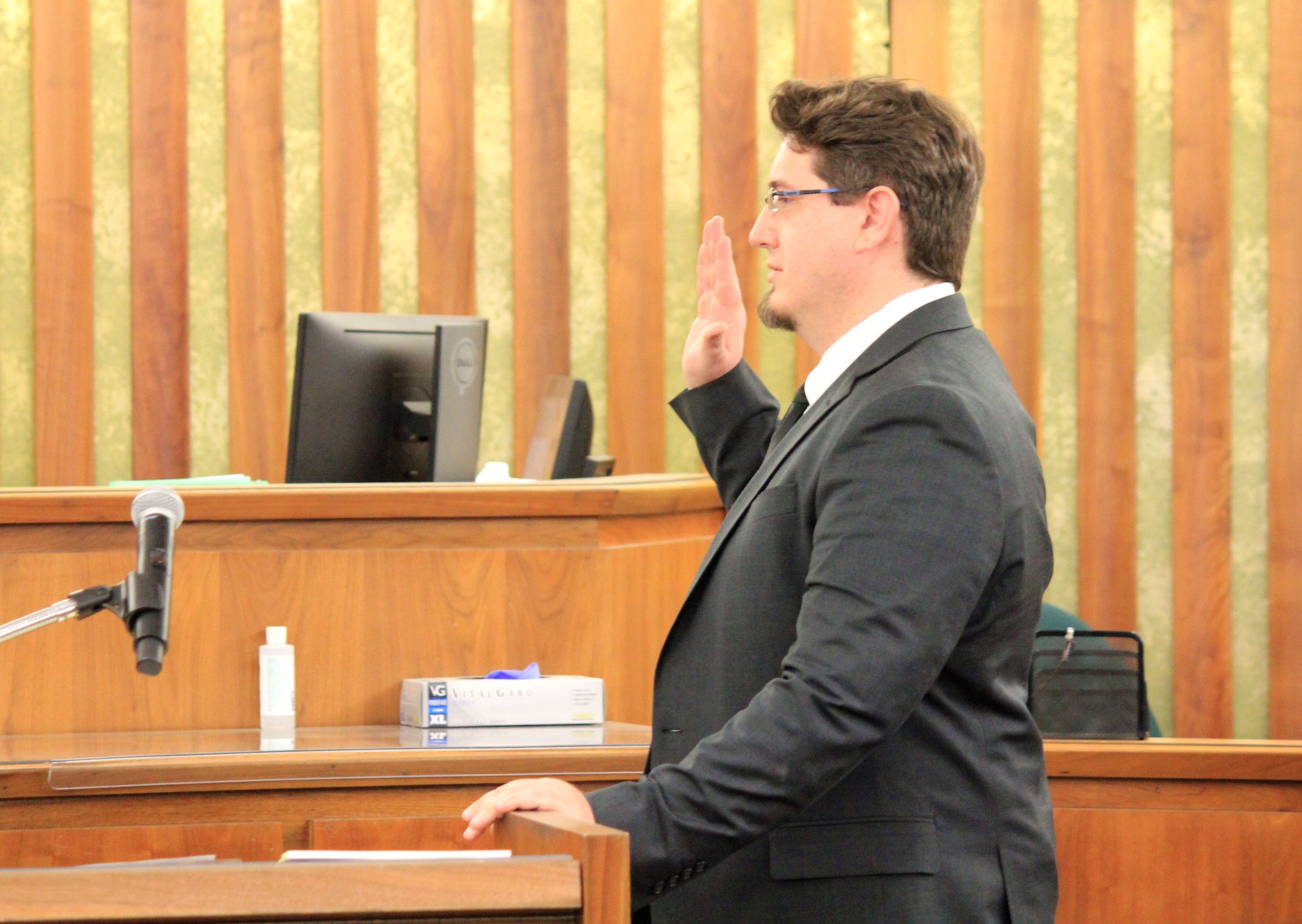 Harvey - Judge Joseph Uhlman sworn in to the Ninth Judicial District ...