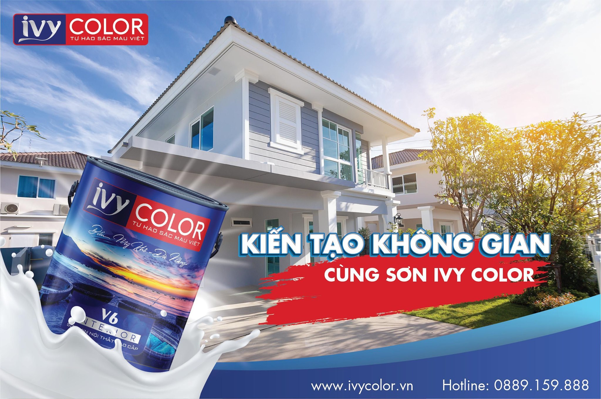 Sơn Ivy Color-Tự hào sắc màu việt
