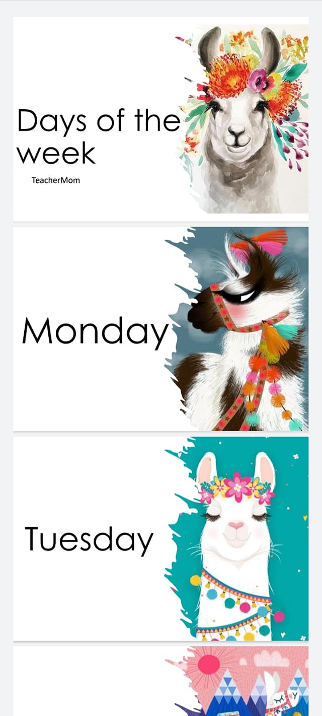 TeacherMom - ‼️Llama classroom decor‼️ * A4 Llama days of... | Facebook