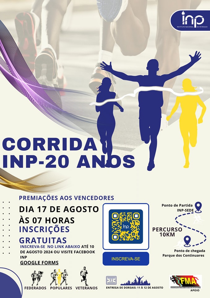 CORRIDA 20 ANOS INP... - Federação Moçambicana de Atletismo | Facebook