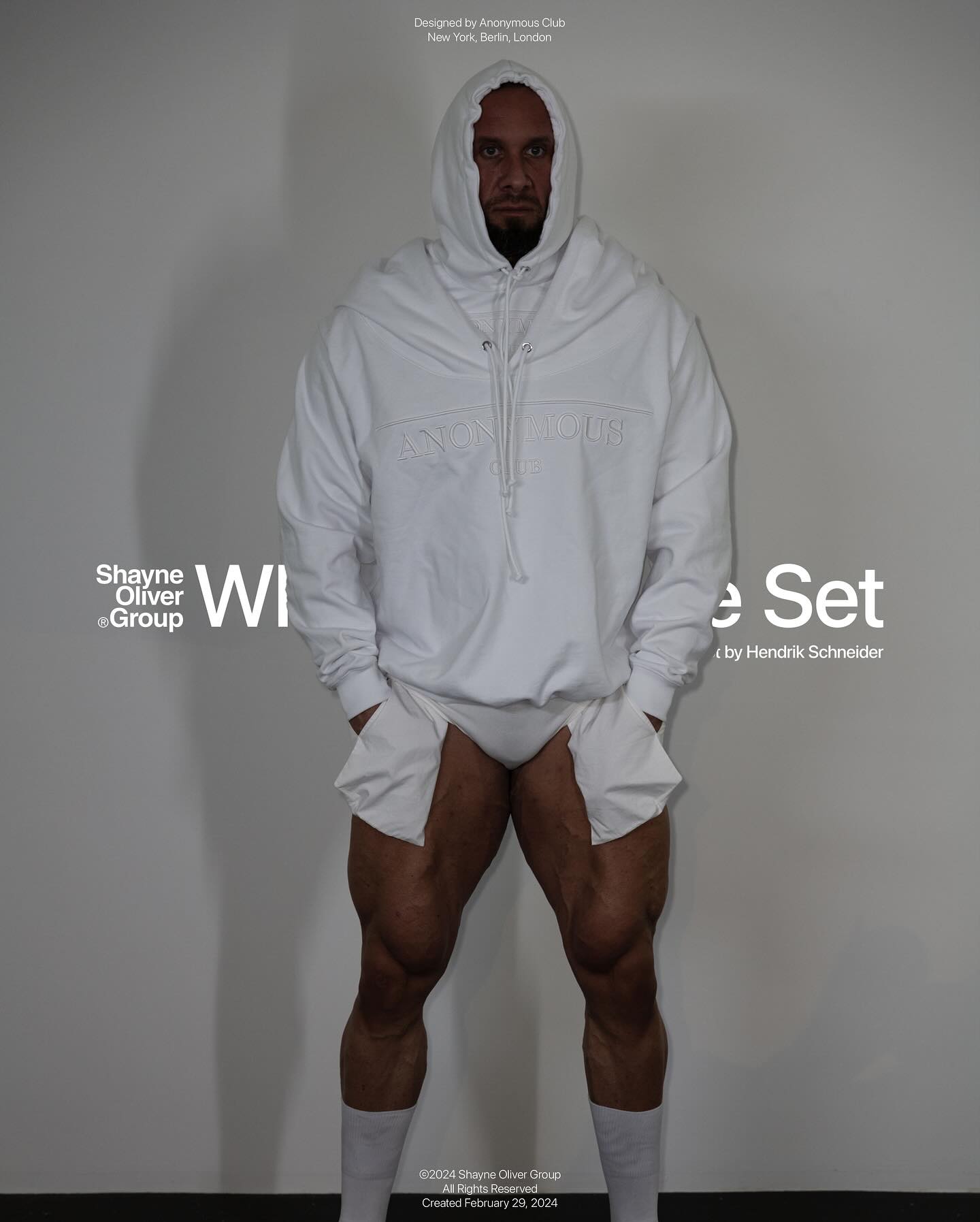 BUY NOW: WHITE HERITAGE DOUBLE HOODIE, ONLY AVAILABLE UNTIL APRIL 
