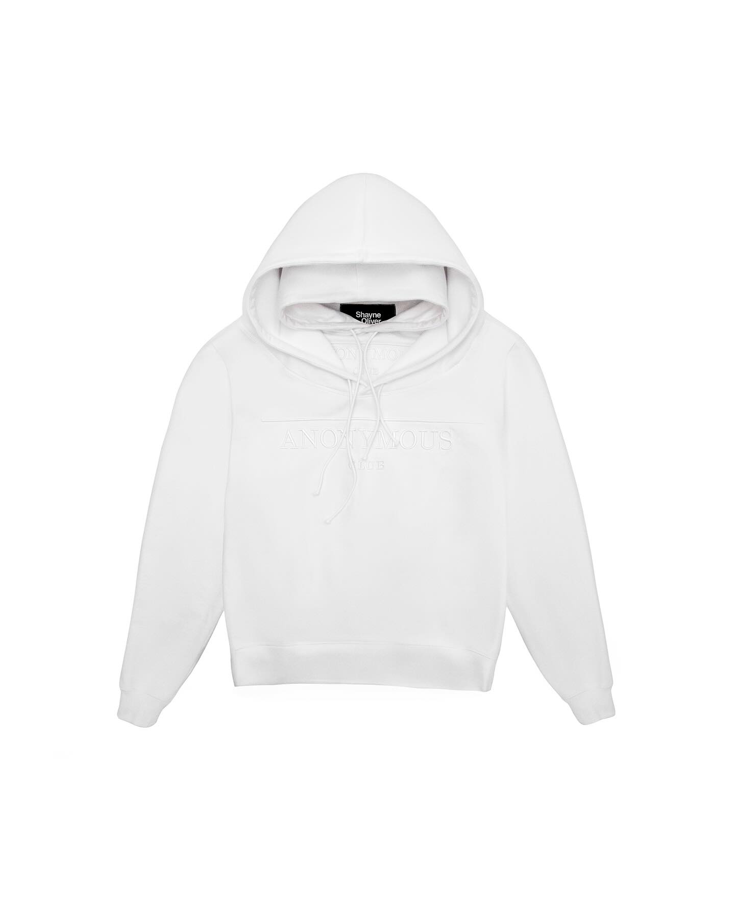 BUY NOW: WHITE HERITAGE DOUBLE HOODIE, ONLY AVAILABLE UNTIL APRIL 