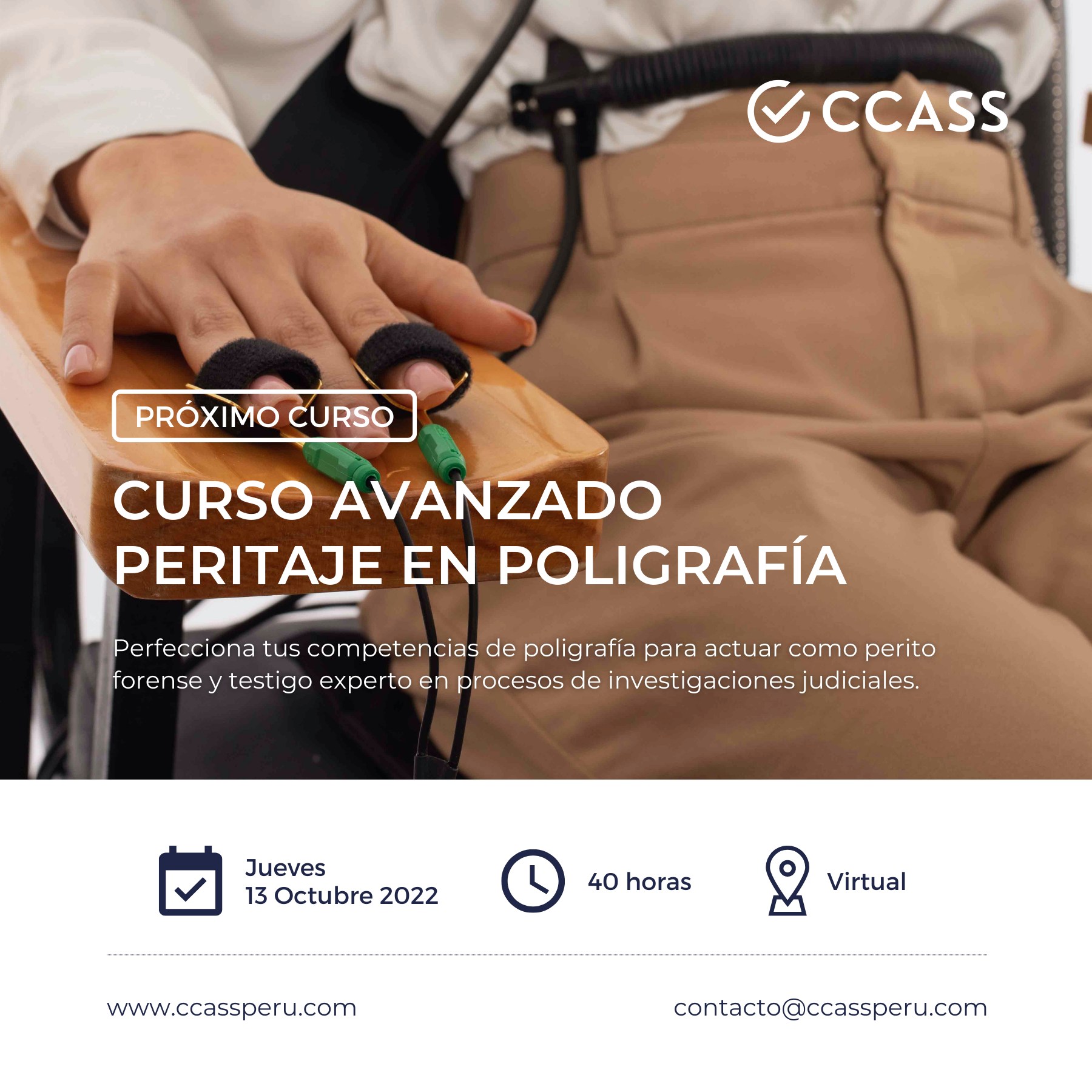 CCASS - ¿Quieres especializarte y certificarte como Perito...
