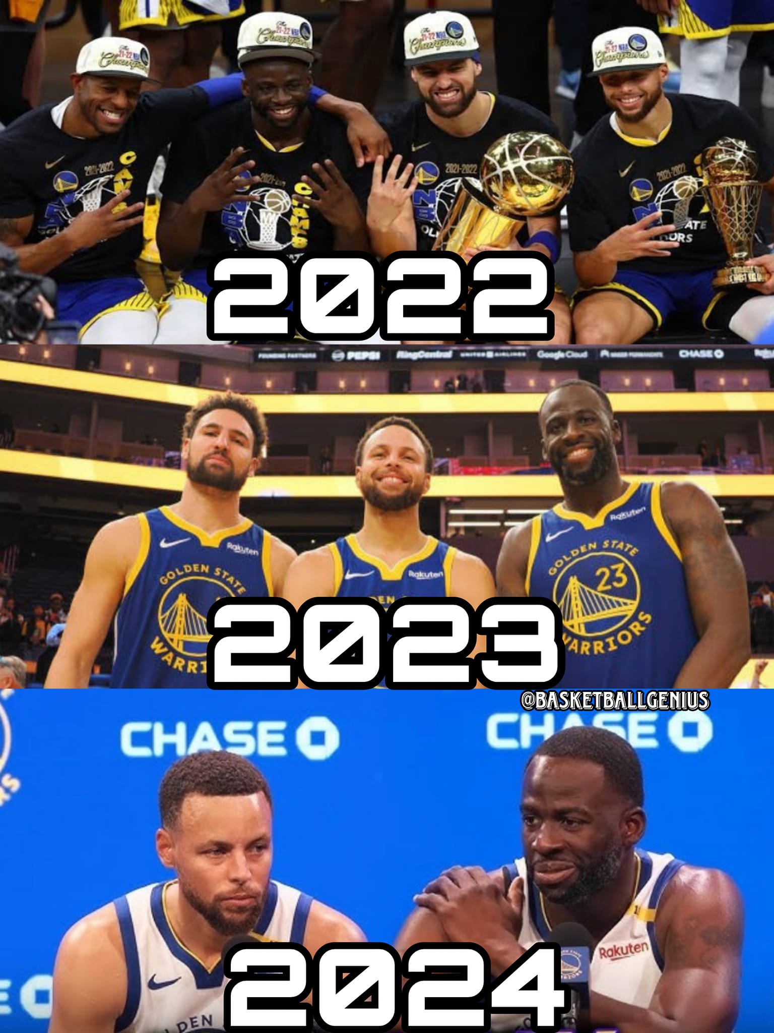 Crazy how things changed in just 2... - Basketball Genius | Facebook