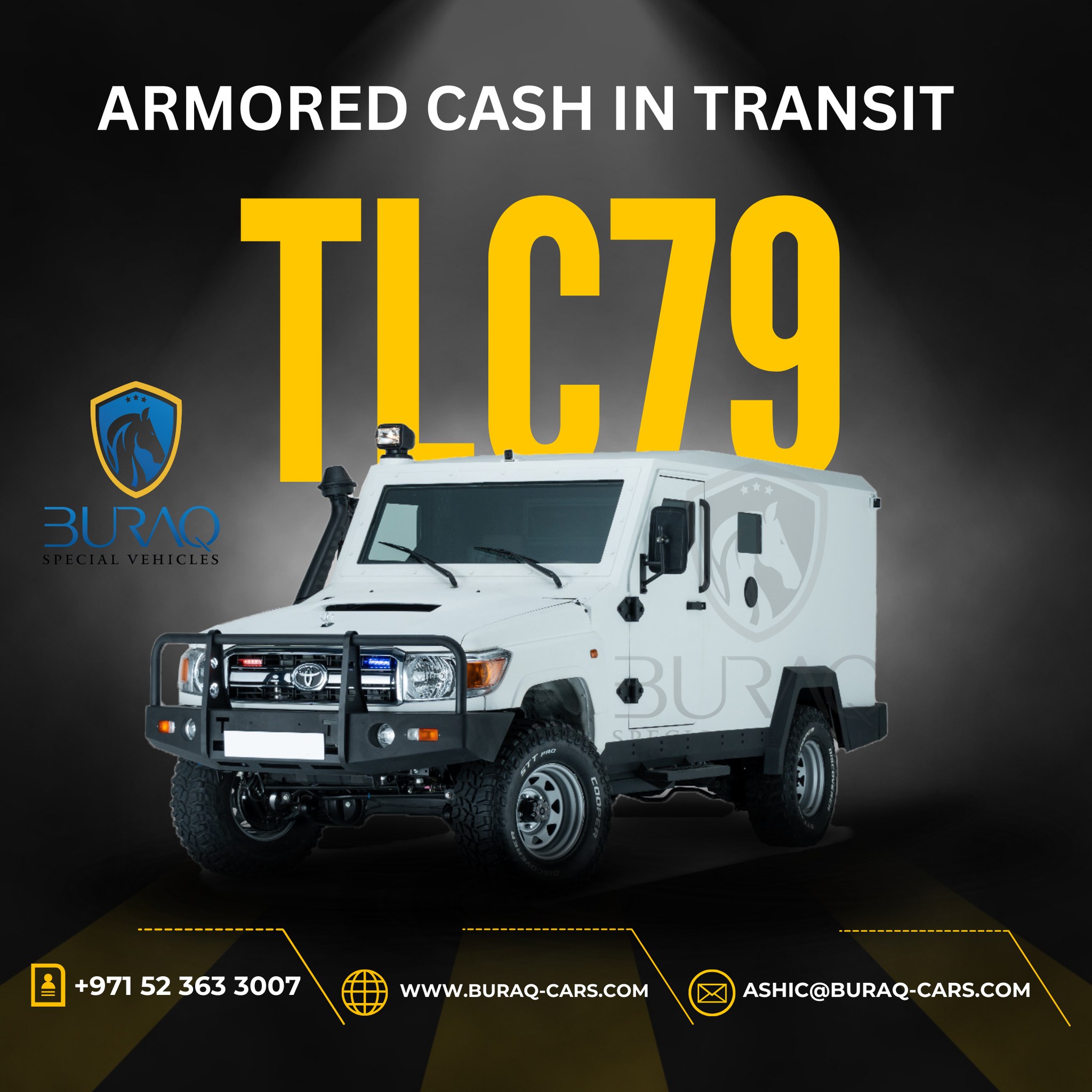 Key features of the... - Buraq Special Vehicles LLC | Facebook