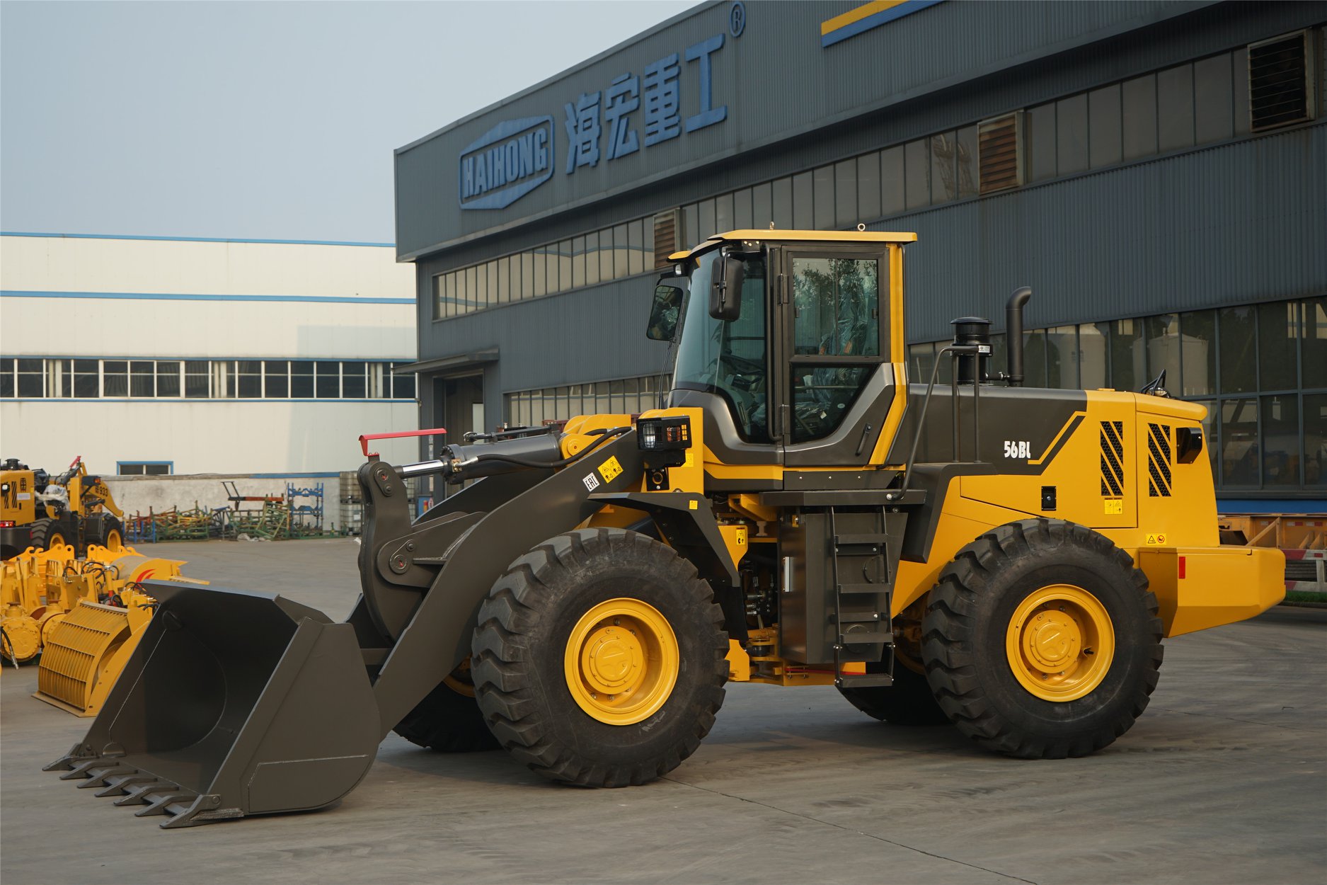 Wheel loader Haihong, proudly made in China | Qingzhou