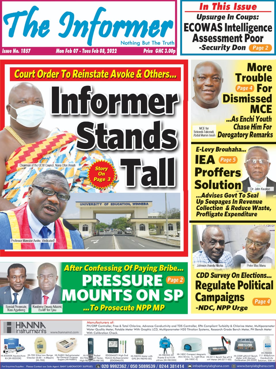 MONDAY ISSUE **** Buy a copy... - The Informer Newspaper | Facebook