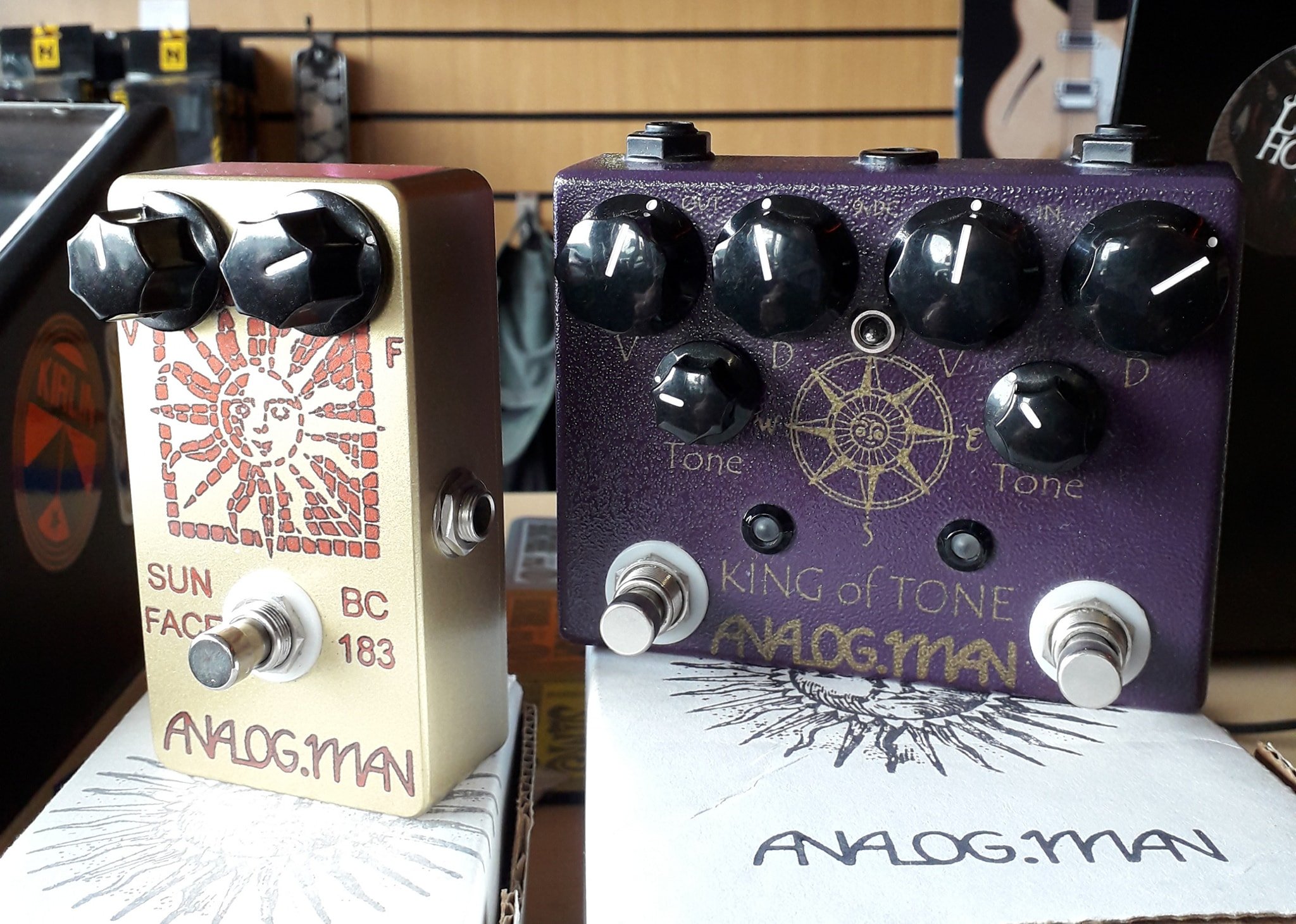 Analogman Sunface BC183 not cleaning up well
