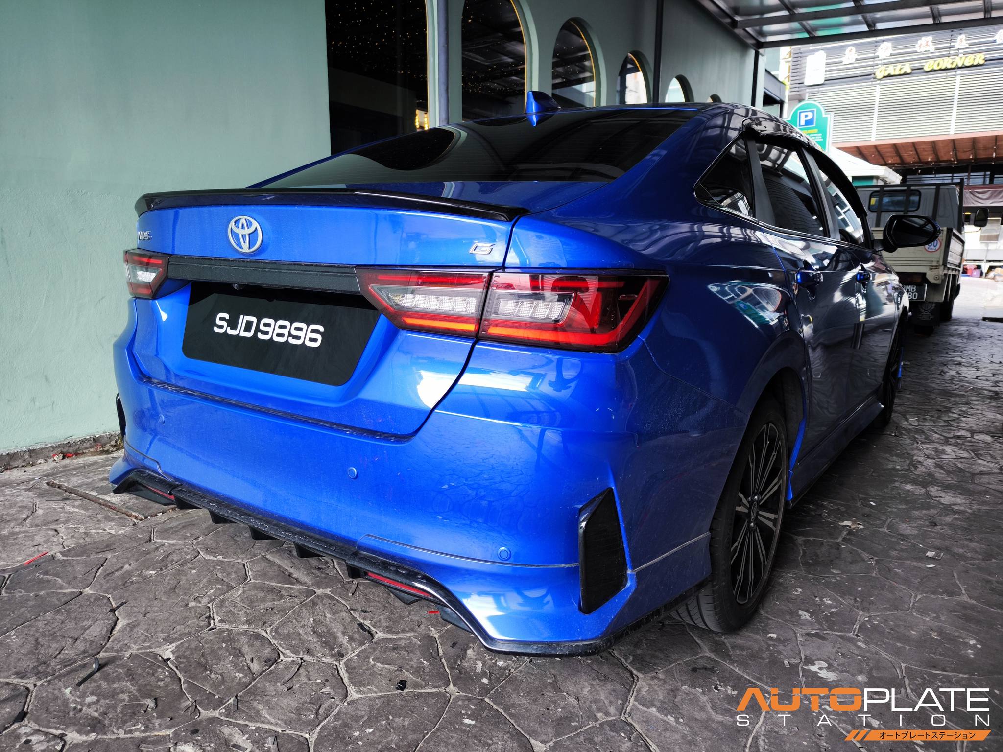 Autoplate - Toyota Vios customize car plate design today 💯 Font 012 ...