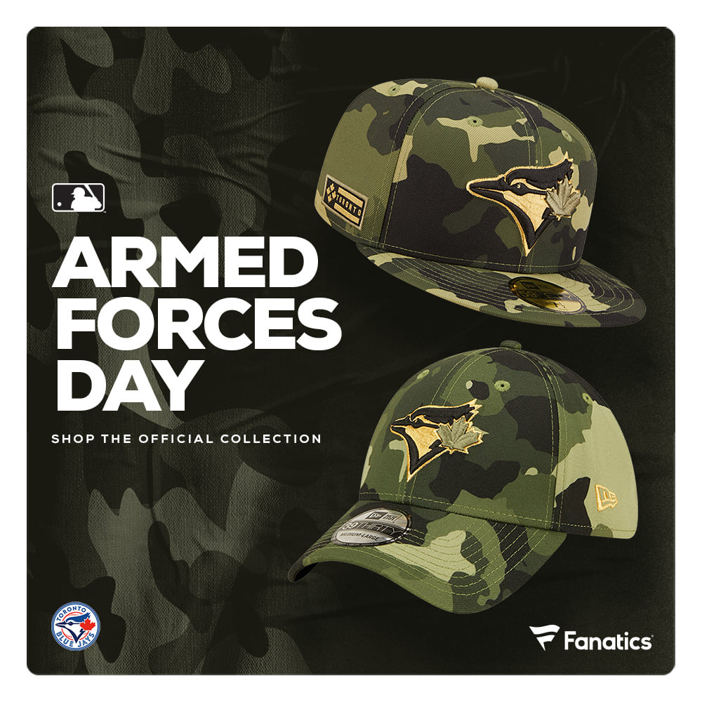 SHOP: The 2025 #MLB Armed Forces Day cap collection has been