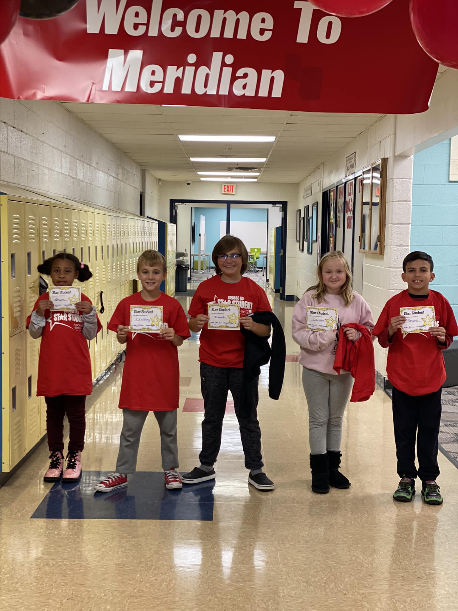 Congratulations to this... - Meridian Elementary School