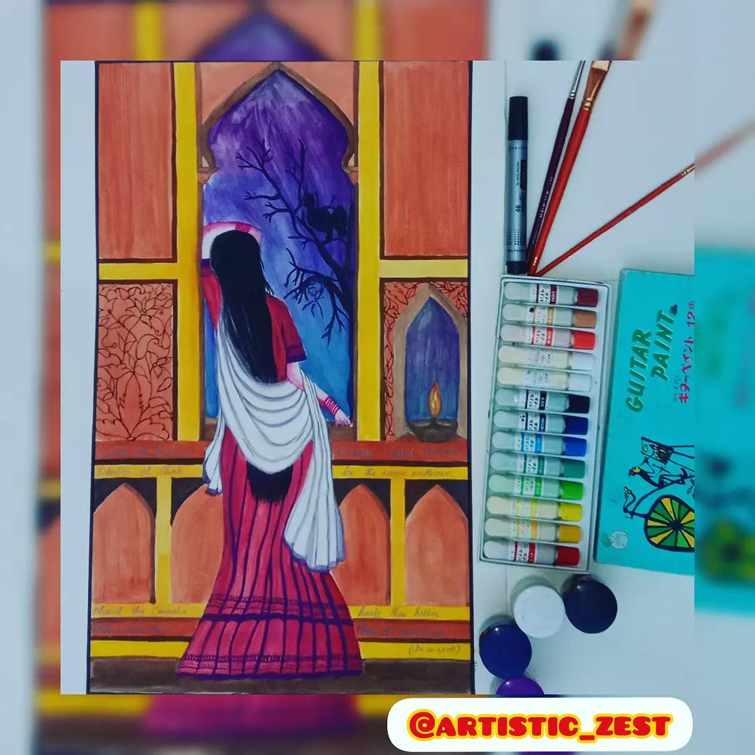 Artist - Oil with perfumed that have i burnt till down Dholio's at dhat ...