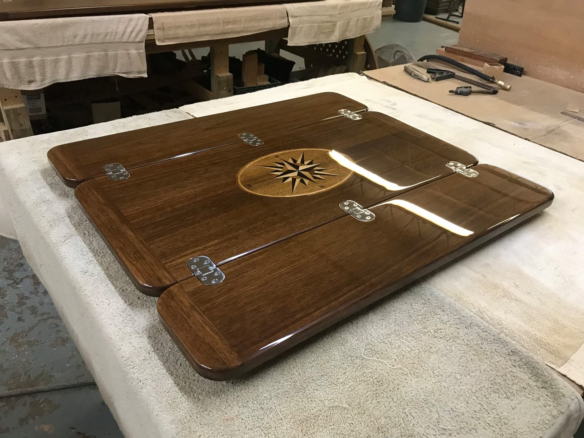 Custom Teak Yacht Tables